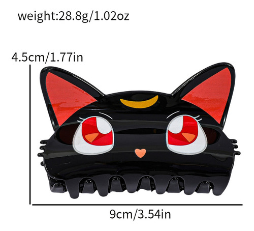 Pinche Cabello Luna Sailormoon Anime Kawaii 2