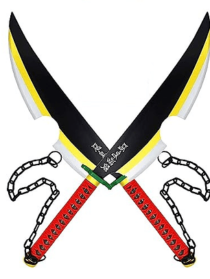 Nichirin Tengen Uzui  Pilar del Sonido Kimetsu no Yaiba