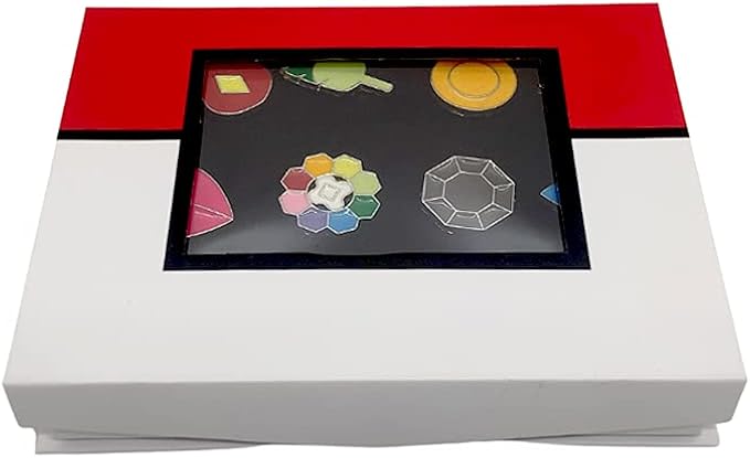 Set medallas Pokémon Kanto 4