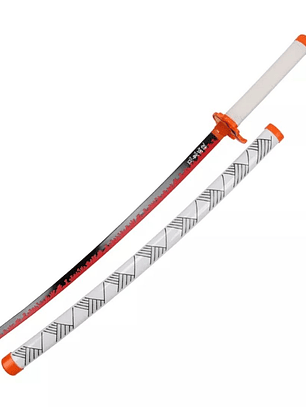 Katana Nichirin Rengoku Bambú Kimetsu no Yaiba