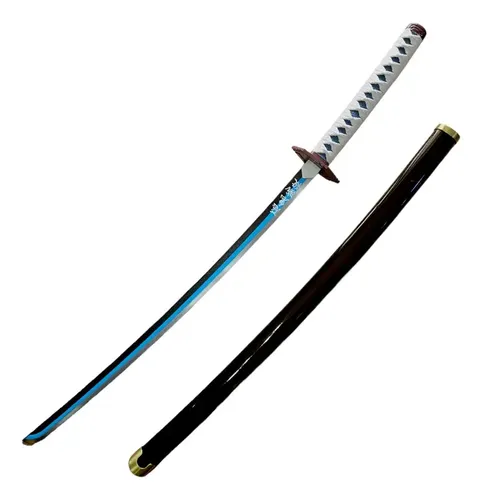 Katana Nichirin Giyu Tomioka Kimetsu No Yaiba Acero 3