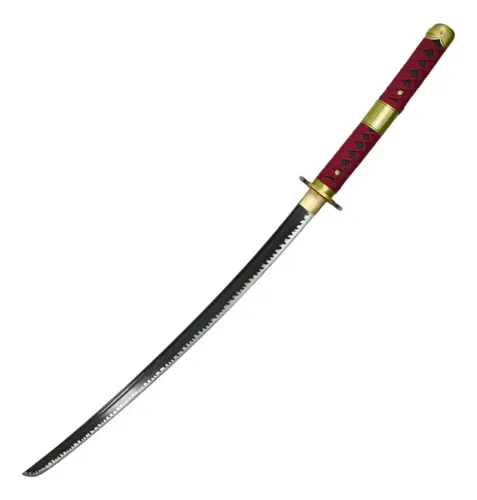 Katana Sandai Kitetsu Zoro One Piece Acero Versión De Lujo 1