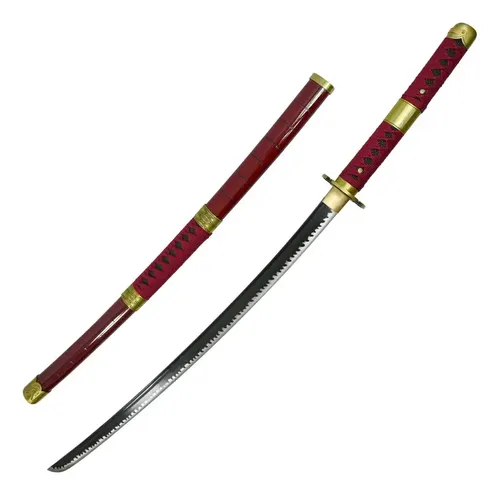 Katana Sandai Kitetsu Zoro One Piece Acero Versión De Lujo 2