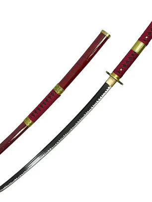 Katana Sandai Kitetsu Zoro One Piece Acero Versión De Lujo