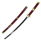 Katana Sandai Kitetsu Zoro One Piece Acero Versión De Lujo - Miniatura 2