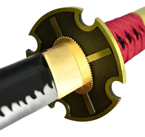 Katana Sandai Kitetsu Zoro One Piece Acero Versión De Lujo 3