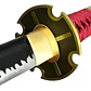 Katana Sandai Kitetsu Zoro One Piece Acero Versión De Lujo - Miniatura 3