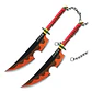 Katana Nichirin Uzui Tengen Kimetsu No Yaiba Par - Miniatura 2