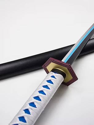 Katana Nichirin Giyu Tomioka Kimetsu No Yaiba Acero