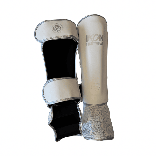 Canilleras Kickboxing Blancas 2