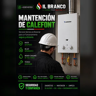 Mantención Calefont