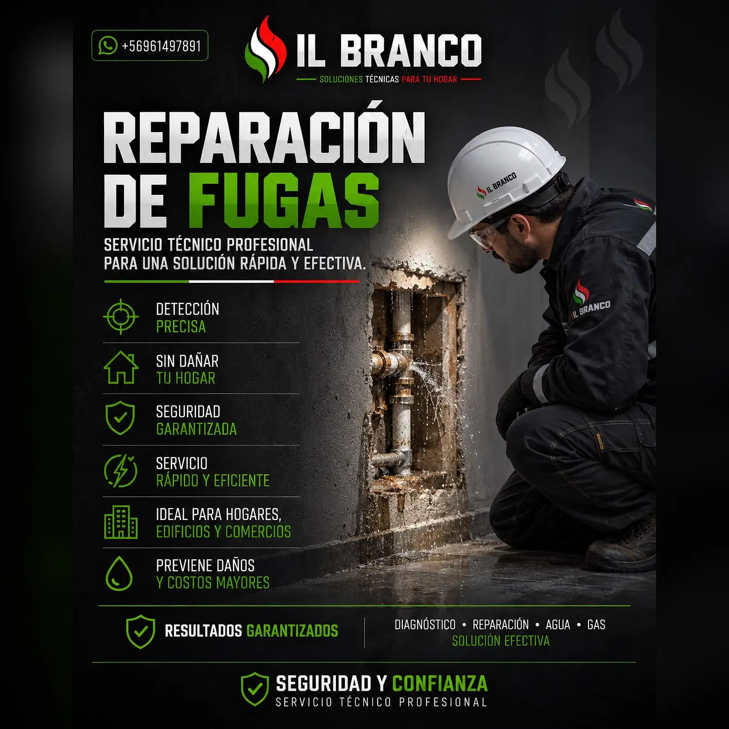 REPARACIÓN DE FUGAS