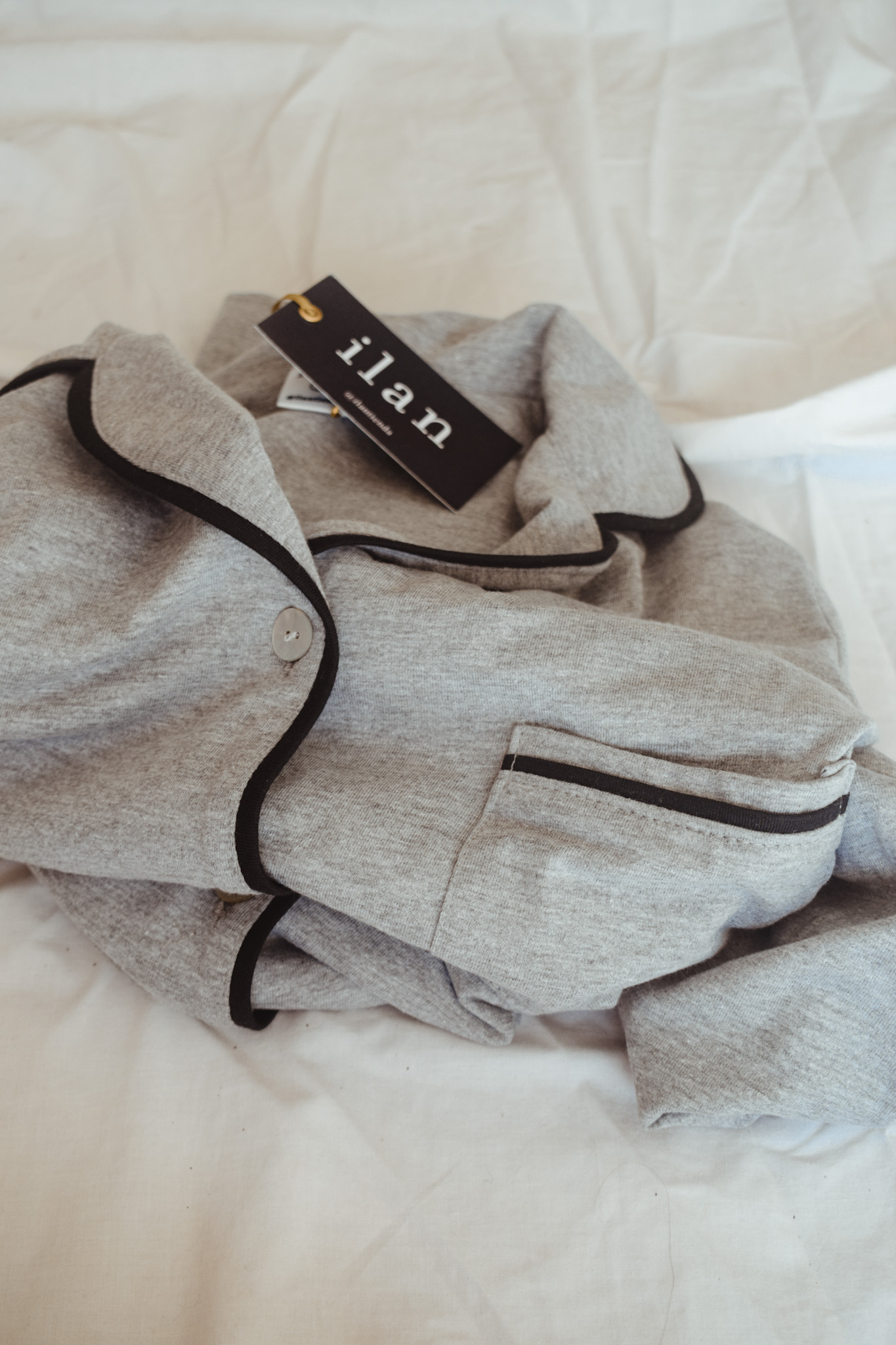 Pijama Mon Amour algodón 31644P Gris