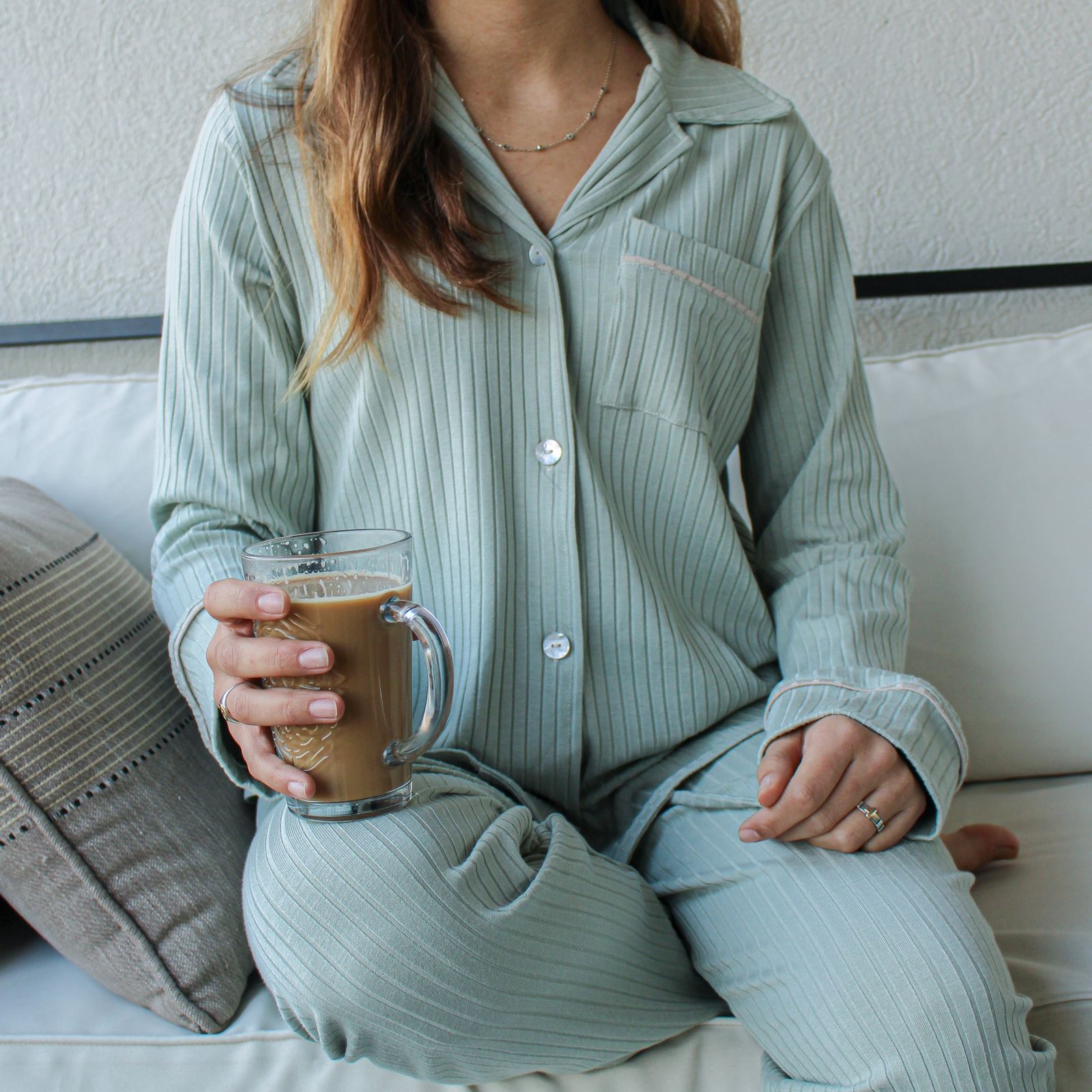 Pijama canutón verde claro