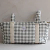 Bolso Mediano Vichy Gris