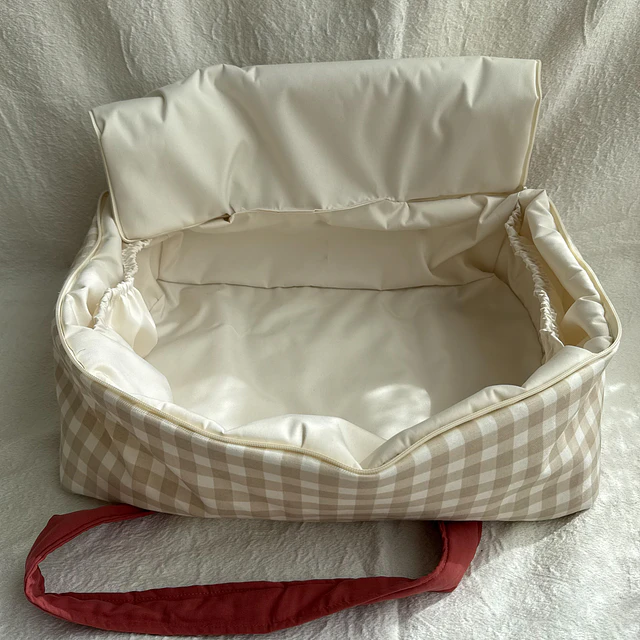 Bolso Maleta Vichy Beige