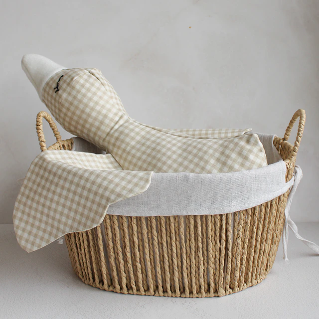 PATITO APEGO VICHY BEIGE INVERNAL