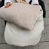 Saco de Invierno 2 en 1 Vichy Beige 