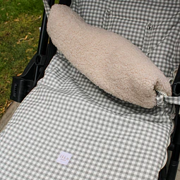 Saco de Invierno 2 en 1 Vichy Gris