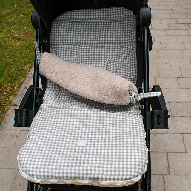 Saco de Invierno 2 en 1 Vichy Gris