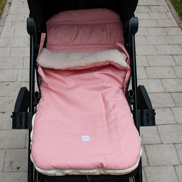Saco de Invierno 2 en 1 Vichy Rosado