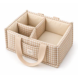 Organizador de Mudador Vichy Beige