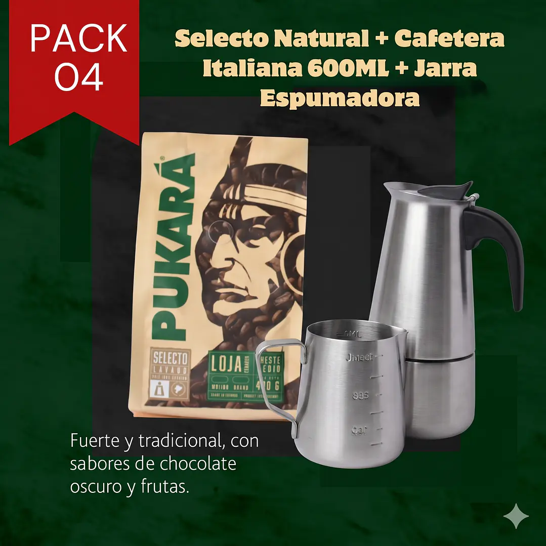 Día de las Madres - Café de Especialidad + Cafetera Italiana + Espumadora 1