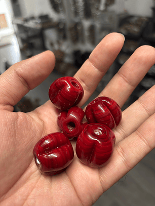 Pitanga de Murano XL Vermelho