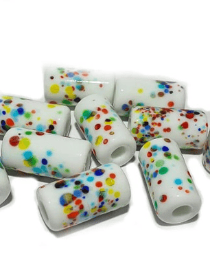 Firma de Murano M Branco 7 Linhas