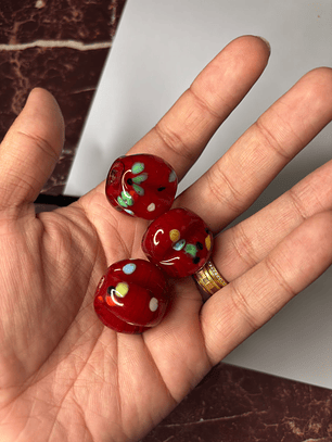 Pitanga XL - Vermelho Transparente com 7 Cores