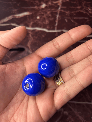 Bola XL - Azul Royal Leitoso