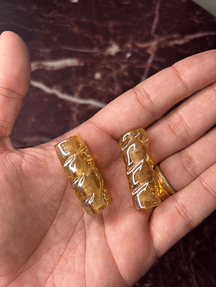 Firma Frizada XL - Ouro Transparente Irizado