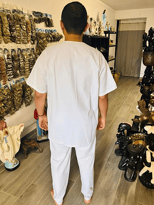 Conjunto Ração branco L