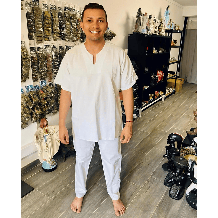 Conjunto Ração branco L 1