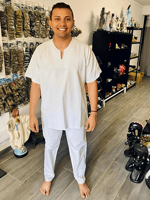 Conjunto Ração branco L