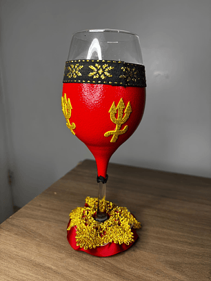 Taça personalizada trident Pombagira 