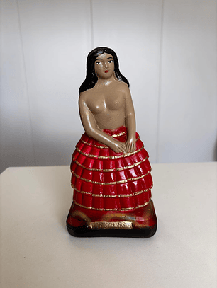 Pombagira 7 Saias 20cm vermelho