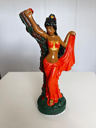 Pombagira 20cm laranja