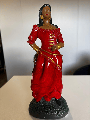 Pombagira Cigana 20cm vermelho