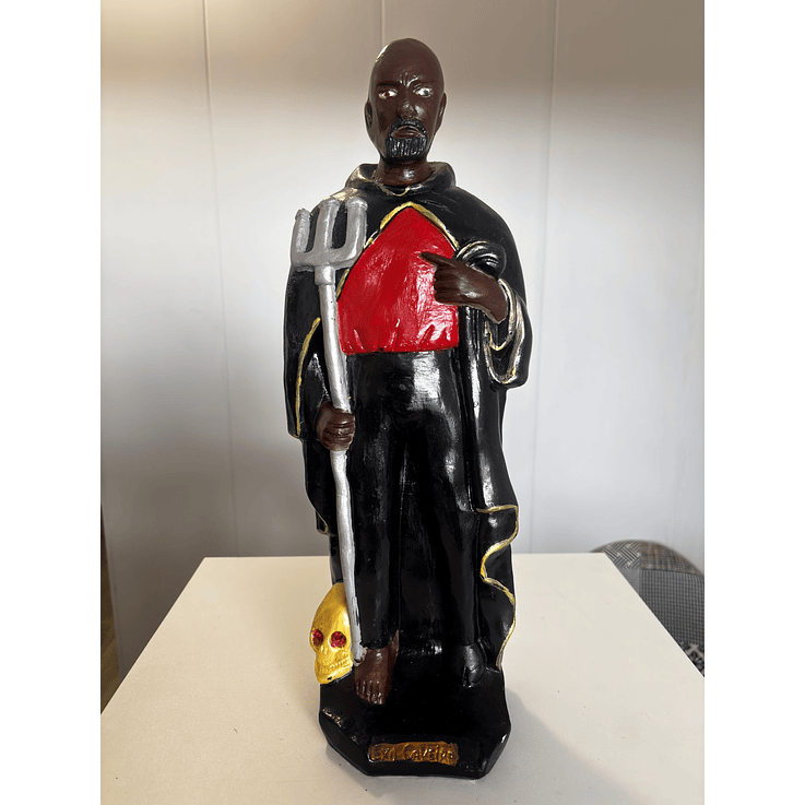 Exú Caveira 40cm - fato preto 1