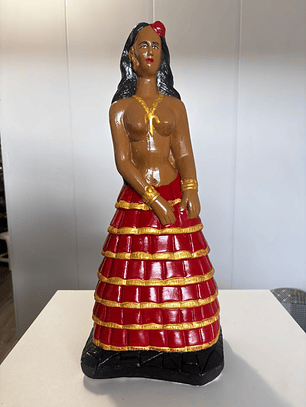 Pombagira 40cm - saia babado