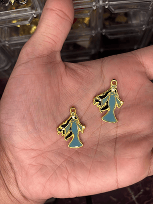 Pingente de Yemanjá Resinado