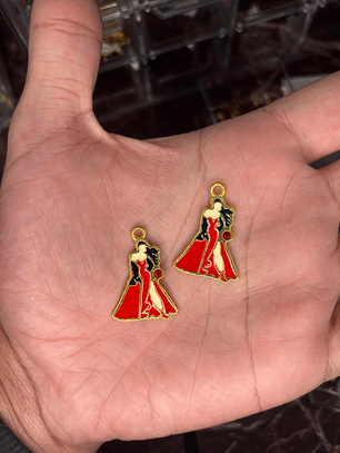 Pingente Pombagira Resinado 