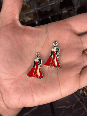 Pingente Pombagira Resinado 