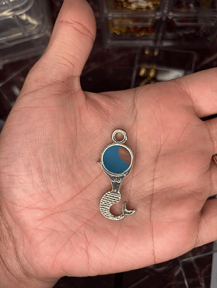 Pingente Espelho com Rabo de Sereia