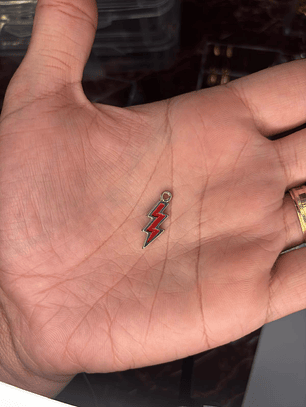 Pingente Ferramenta Orixa Raio Resinado