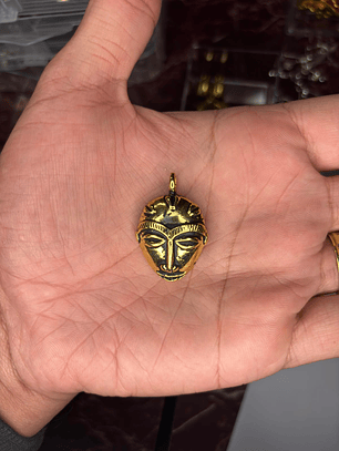 Pingente de Máscara Africana gráfico