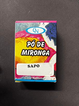 Pó de Mironga - Sapo
