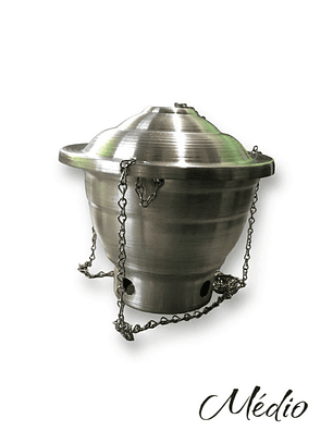 Turibulo De Alumínio Médio