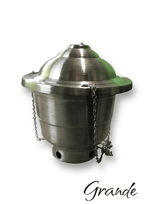 Turibulo De Alumínio - Grande